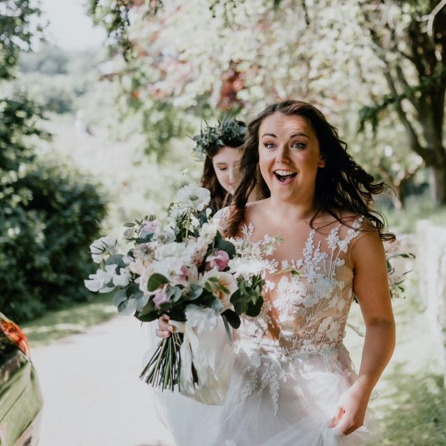 JOSIE ~ 
Soooo excited to get wed !? It was totally a joy getting Josie wedding ready - such a lovely person and what a gorgeous face and hair to play with. Alongside  her lovely ‘flower fairy’ style bridesmaids, doesn’t she look great. Shot captured perfectly by @mattfoxphotography, swipe left for more ⬅️
#bathweddings #bathweddings 2022 #bathweddingsuppliers #bathbridalhair #bathbridalhairandmakeup #weddingsinbath #weddinghairbath #bridalmakeup #naturalmakeup#halfuphalfdown  #happybride #weddingsinbath #wiltshireweddinghair #somersetweddinghair #cotswoldweddinghair